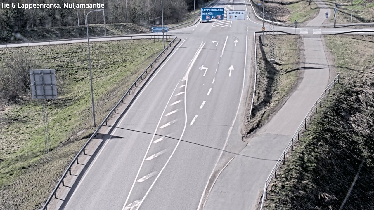 Kelikamerat Kuva Tie 6 Lappeenranta, Nuijamaantie, Lappeenranta, Etelä-Karjala
