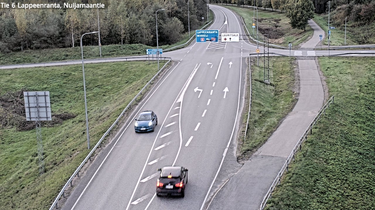 Kelikamerat Kuva Tie 6 Lappeenranta, Nuijamaantie, Lappeenranta, Etelä-Karjala