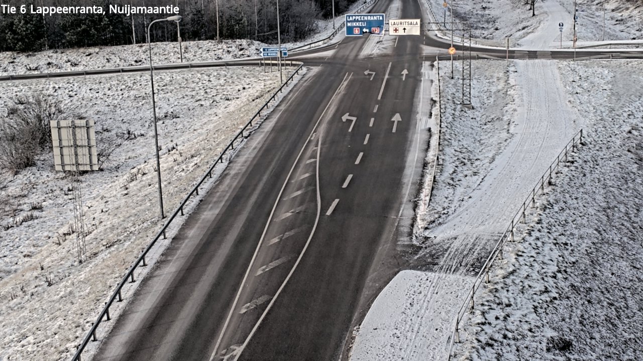 Kelikamerat Kuva Tie 6 Lappeenranta, Nuijamaantie, Lappeenranta, Etelä-Karjala