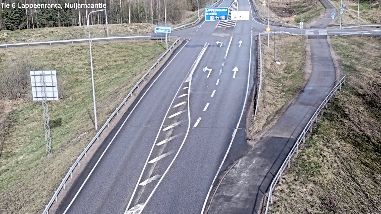 Kelikamerat Kuva Tie 6 Lappeenranta, Nuijamaantie, Lappeenranta, Etelä-Karjala