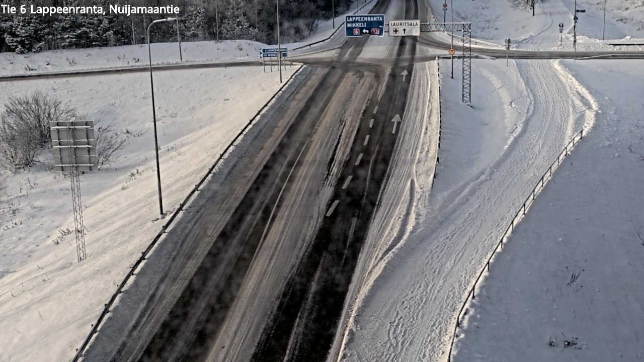Kelikamerat Kuva Tie 6 Lappeenranta, Nuijamaantie, Lappeenranta, Etelä-Karjala