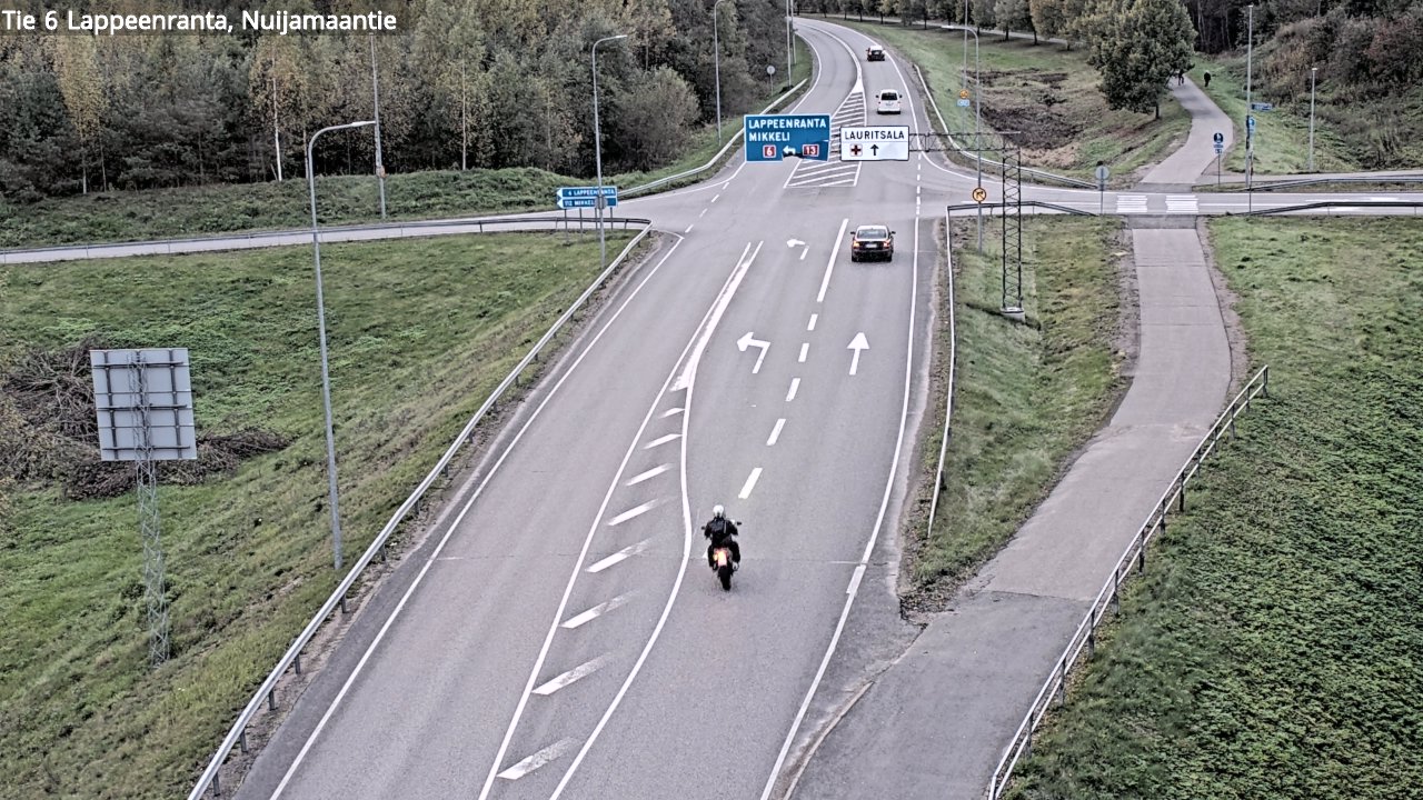 Kelikamerat Kuva Tie 6 Lappeenranta, Nuijamaantie, Lappeenranta, Etelä-Karjala