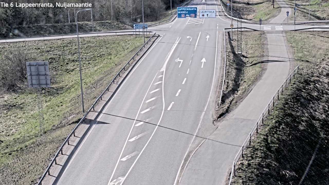 Kelikamerat Kuva Tie 6 Lappeenranta, Nuijamaantie, Lappeenranta, Etelä-Karjala