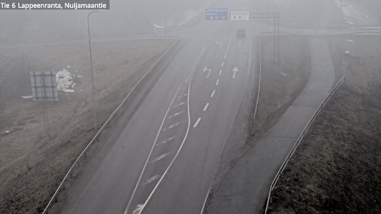 Kelikamerat Kuva Tie 6 Lappeenranta, Nuijamaantie, Lappeenranta, Etelä-Karjala