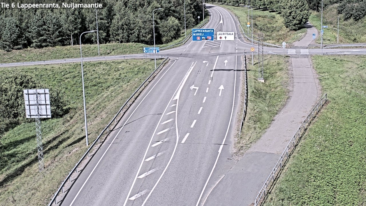 Kelikamerat Kuva Tie 6 Lappeenranta, Nuijamaantie, Lappeenranta, Etelä-Karjala