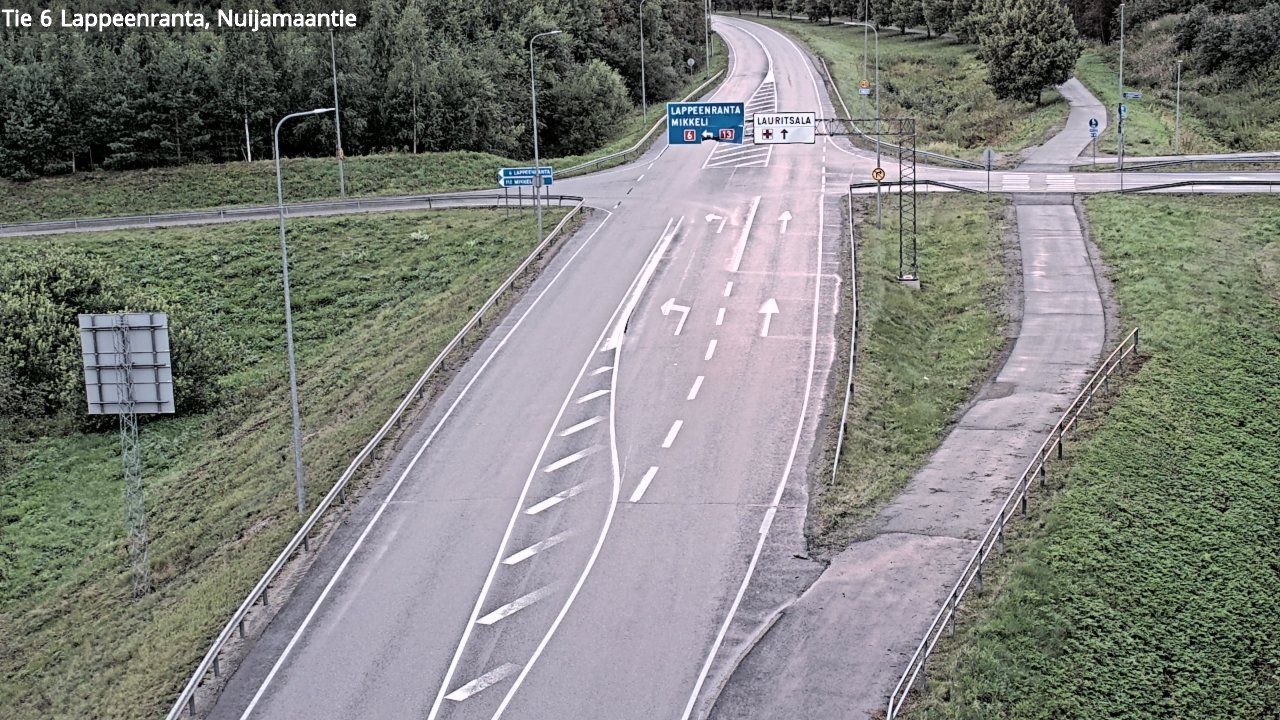 Kelikamerat Kuva Tie 6 Lappeenranta, Nuijamaantie, Lappeenranta, Etelä-Karjala