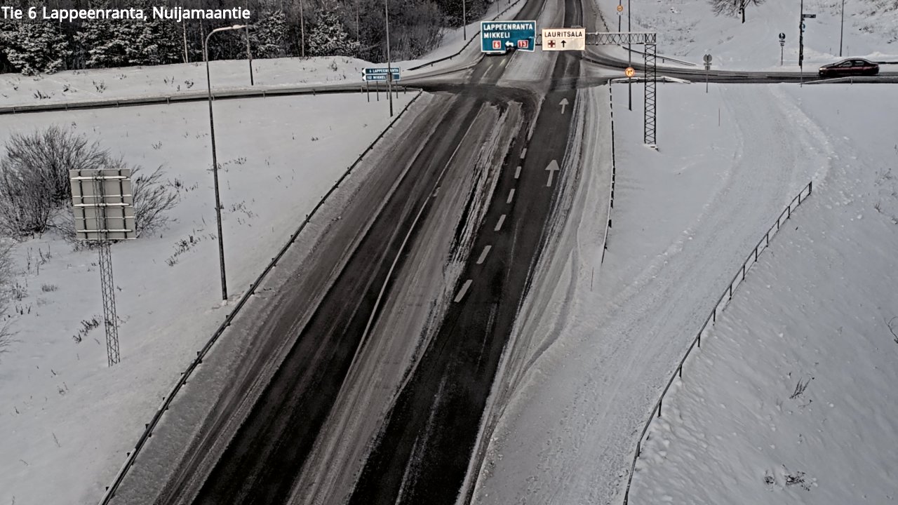 Kelikamerat Kuva Tie 6 Lappeenranta, Nuijamaantie, Lappeenranta, Etelä-Karjala