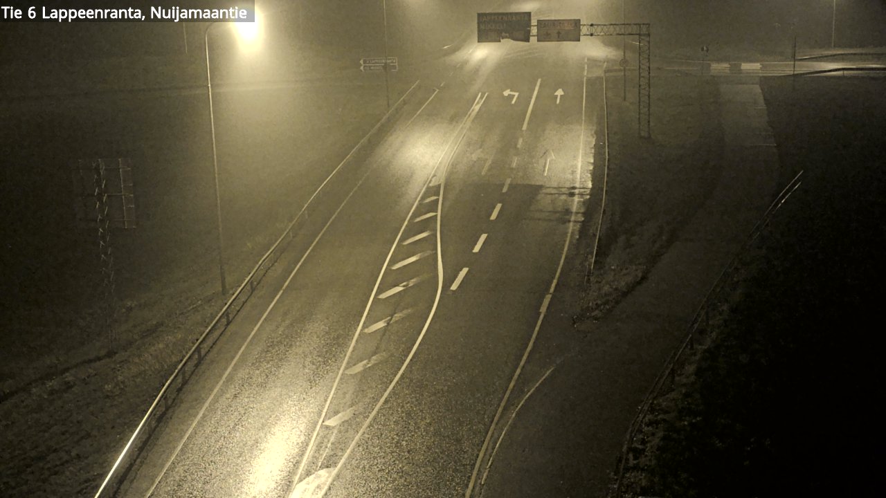 Kelikamerat Kuva Tie 6 Lappeenranta, Nuijamaantie, Lappeenranta, Etelä-Karjala