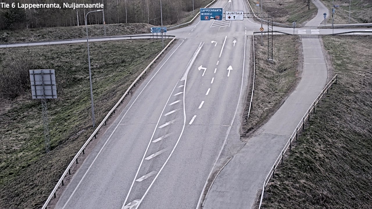 Kelikamerat Kuva Tie 6 Lappeenranta, Nuijamaantie, Lappeenranta, Etelä-Karjala