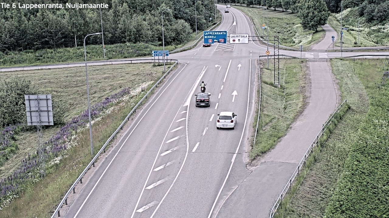 Kelikamerat Kuva Tie 6 Lappeenranta, Nuijamaantie, Lappeenranta, Etelä-Karjala