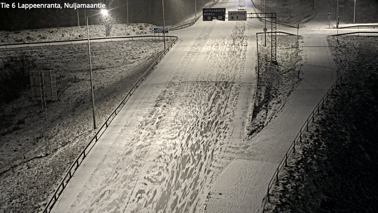 Kelikamerat Kuva Tie 6 Lappeenranta, Nuijamaantie, Lappeenranta, Etelä-Karjala