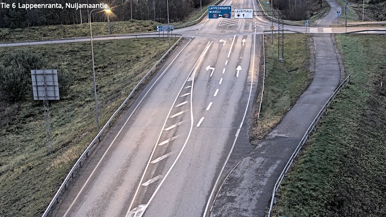 Kelikamerat Kuva Tie 6 Lappeenranta, Nuijamaantie, Lappeenranta, Etelä-Karjala