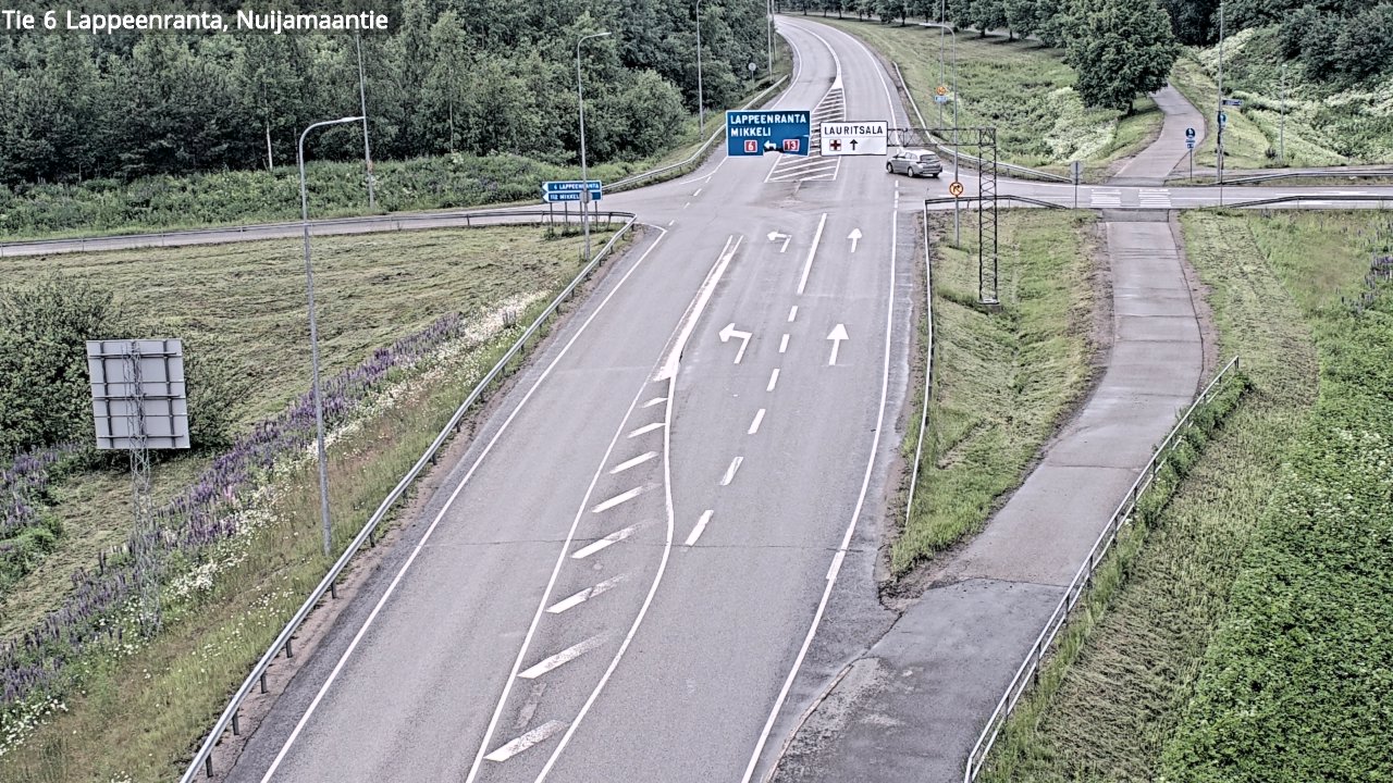 Kelikamerat Kuva Tie 6 Lappeenranta, Nuijamaantie, Lappeenranta, Etelä-Karjala