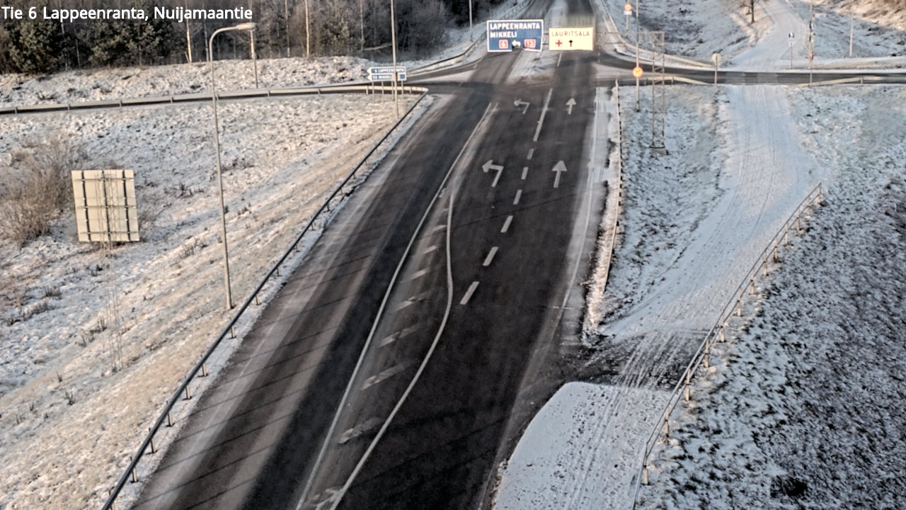 Kelikamerat Kuva Tie 6 Lappeenranta, Nuijamaantie, Lappeenranta, Etelä-Karjala