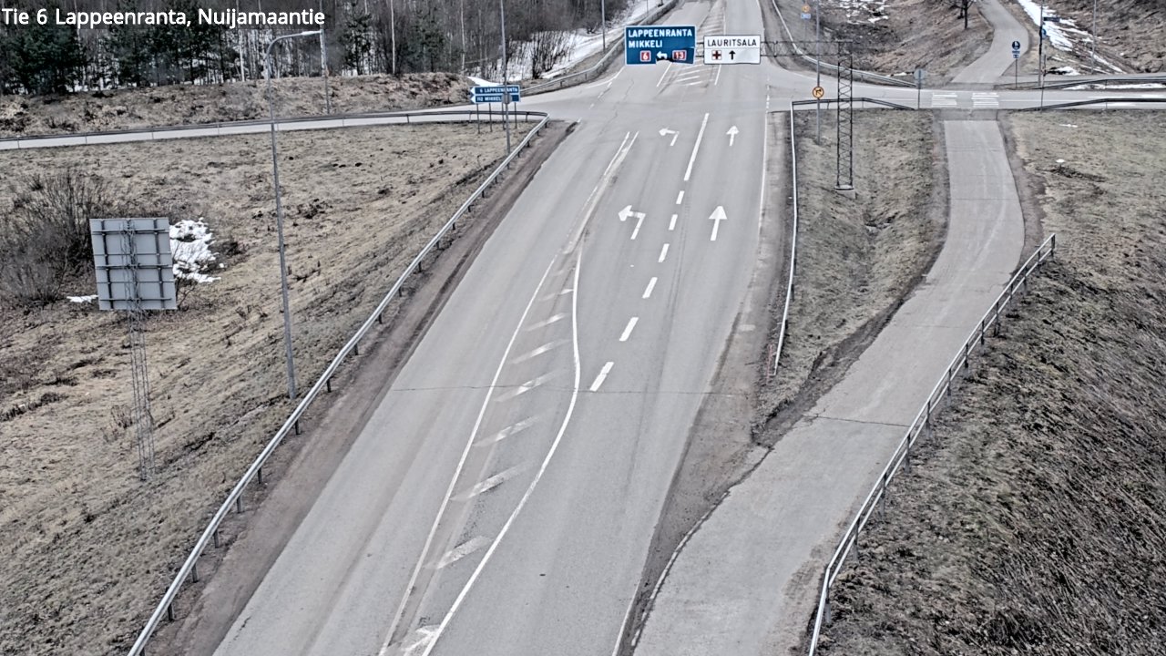 Kelikamerat Kuva Tie 6 Lappeenranta, Nuijamaantie, Lappeenranta, Etelä-Karjala