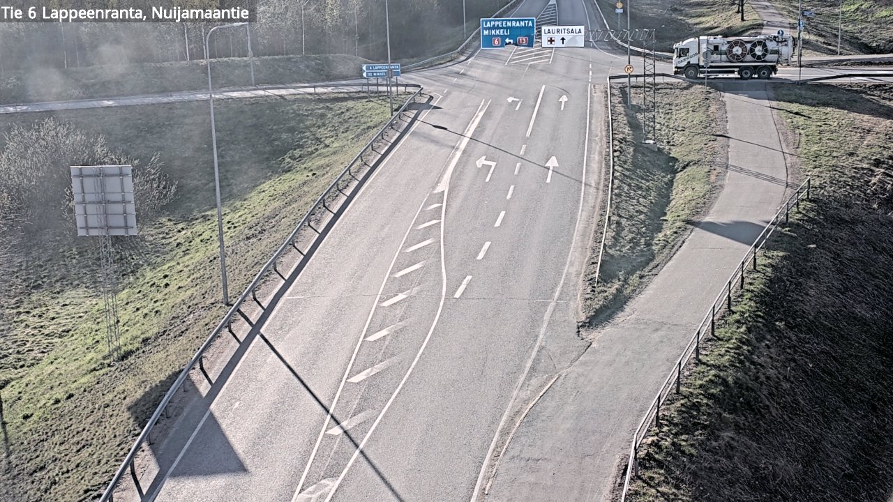 Kelikamerat Kuva Tie 6 Lappeenranta, Nuijamaantie, Lappeenranta, Etelä-Karjala