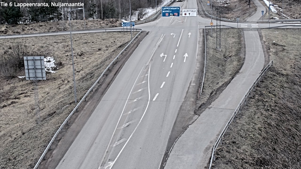 Kelikamerat Kuva Tie 6 Lappeenranta, Nuijamaantie, Lappeenranta, Etelä-Karjala