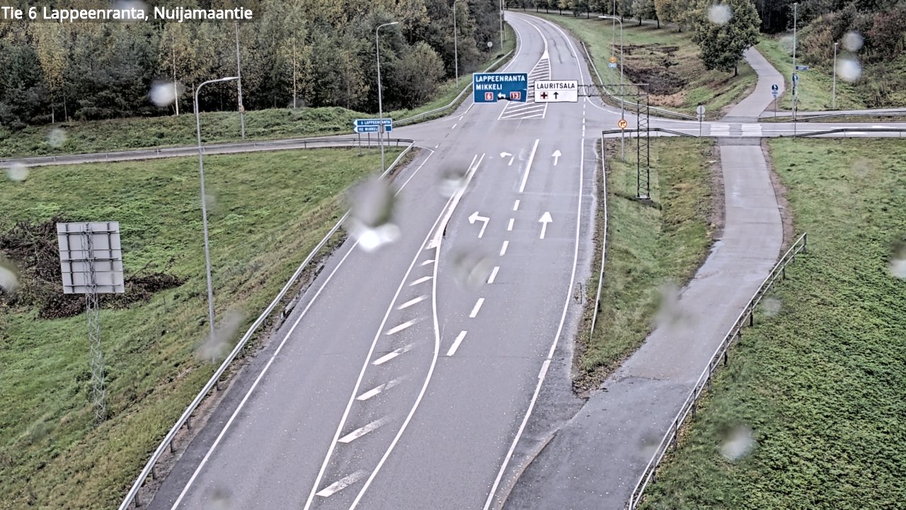 Kelikamerat Kuva Tie 6 Lappeenranta, Nuijamaantie, Lappeenranta, Etelä-Karjala