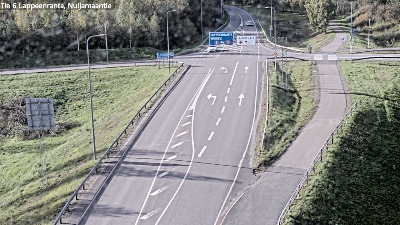 Kelikamerat Kuva Tie 6 Lappeenranta, Nuijamaantie, Lappeenranta, Etelä-Karjala