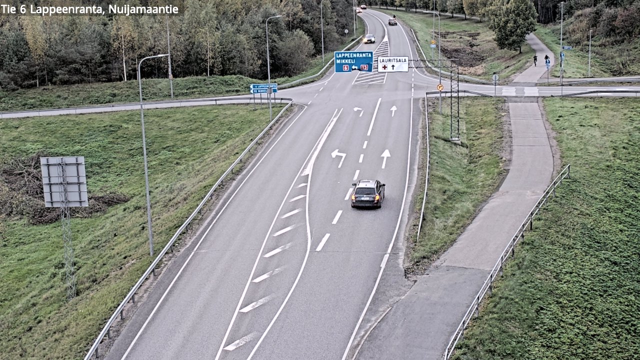 Kelikamerat Kuva Tie 6 Lappeenranta, Nuijamaantie, Lappeenranta, Etelä-Karjala