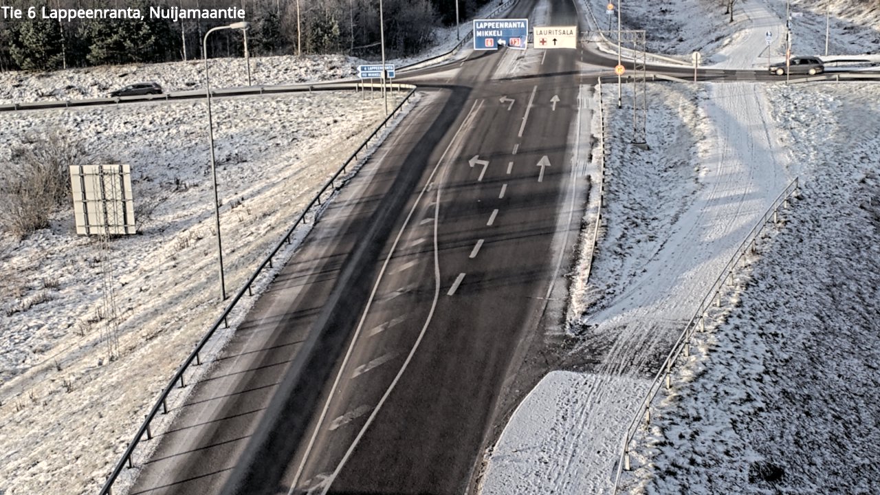 Kelikamerat Kuva Tie 6 Lappeenranta, Nuijamaantie, Lappeenranta, Etelä-Karjala