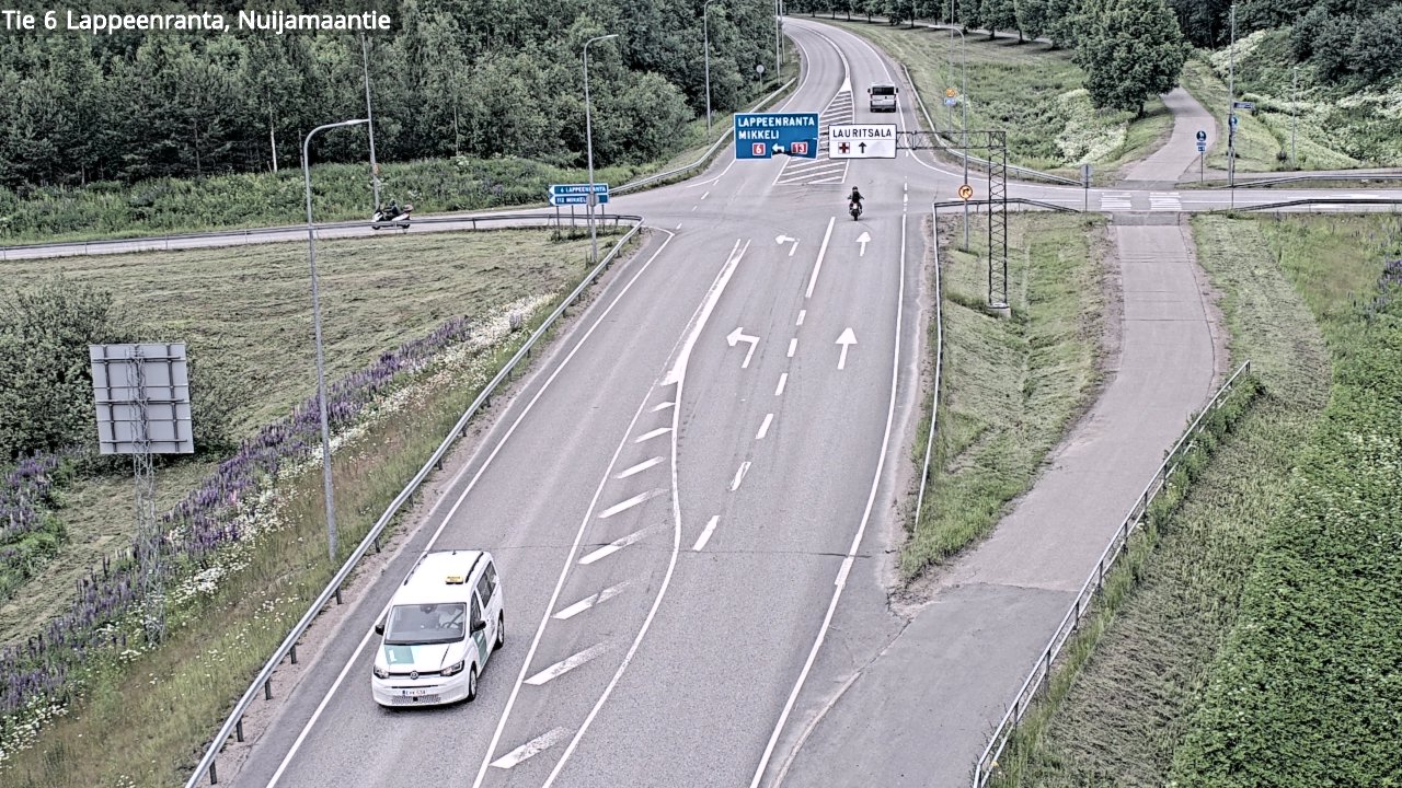 Kelikamerat Kuva Tie 6 Lappeenranta, Nuijamaantie, Lappeenranta, Etelä-Karjala