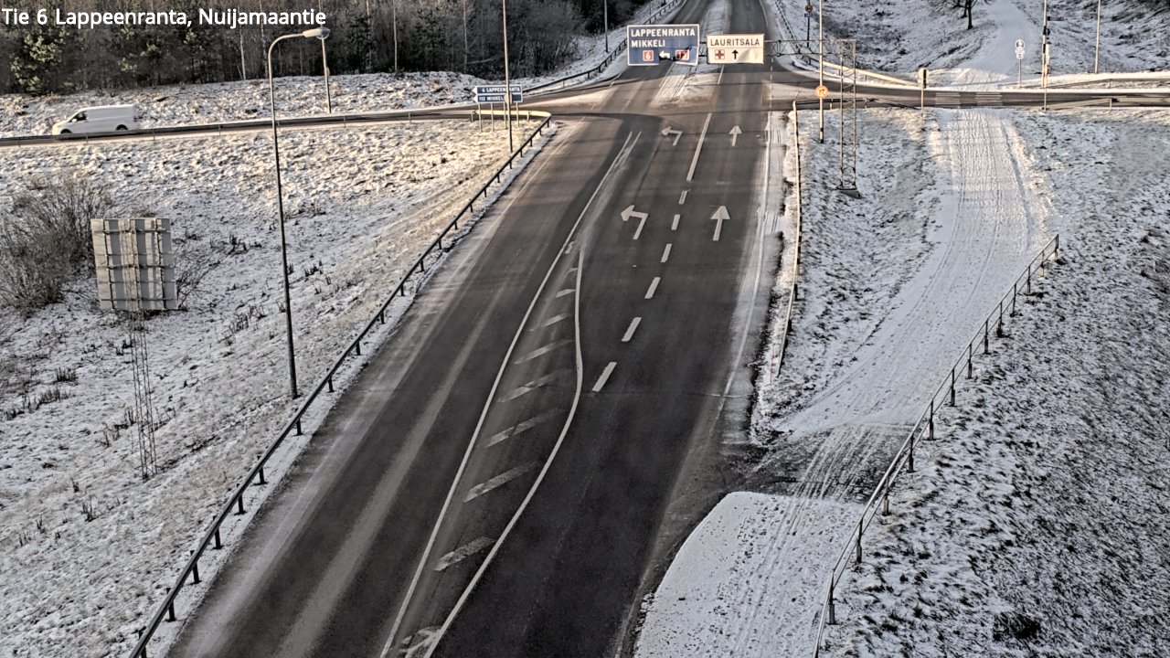 Kelikamerat Kuva Tie 6 Lappeenranta, Nuijamaantie, Lappeenranta, Etelä-Karjala