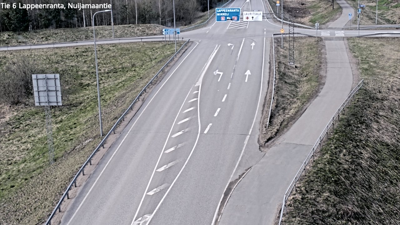 Kelikamerat Kuva Tie 6 Lappeenranta, Nuijamaantie, Lappeenranta, Etelä-Karjala
