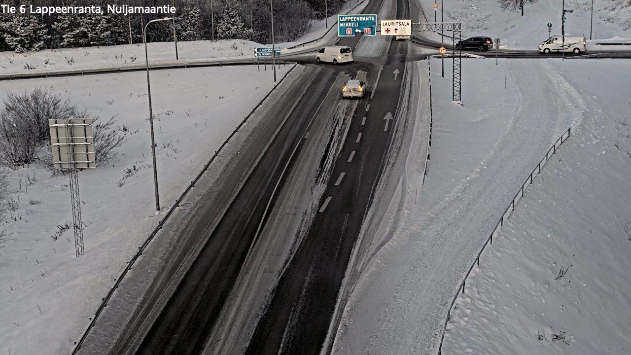 Kelikamerat Kuva Tie 6 Lappeenranta, Nuijamaantie, Lappeenranta, Etelä-Karjala