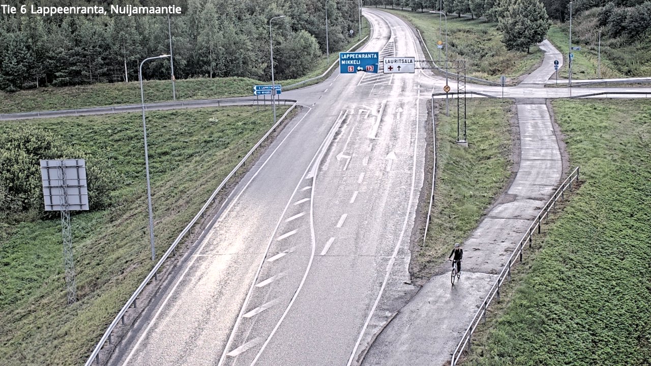 Kelikamerat Kuva Tie 6 Lappeenranta, Nuijamaantie, Lappeenranta, Etelä-Karjala