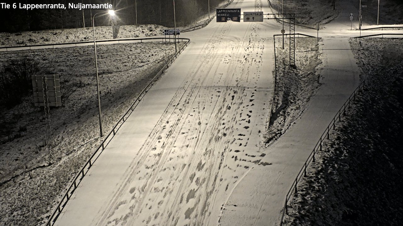 Kelikamerat Kuva Tie 6 Lappeenranta, Nuijamaantie, Lappeenranta, Etelä-Karjala