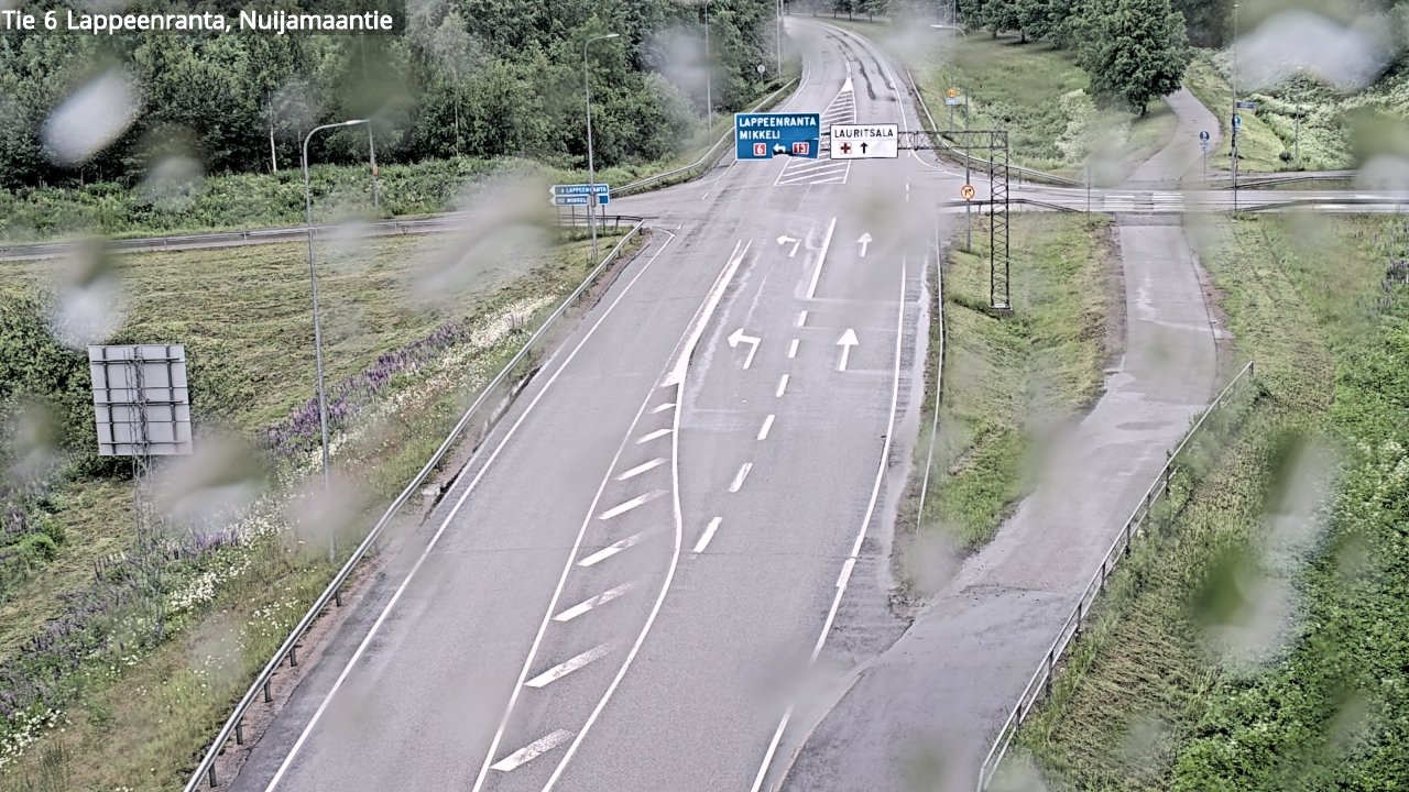 Kelikamerat Kuva Tie 6 Lappeenranta, Nuijamaantie, Lappeenranta, Etelä-Karjala