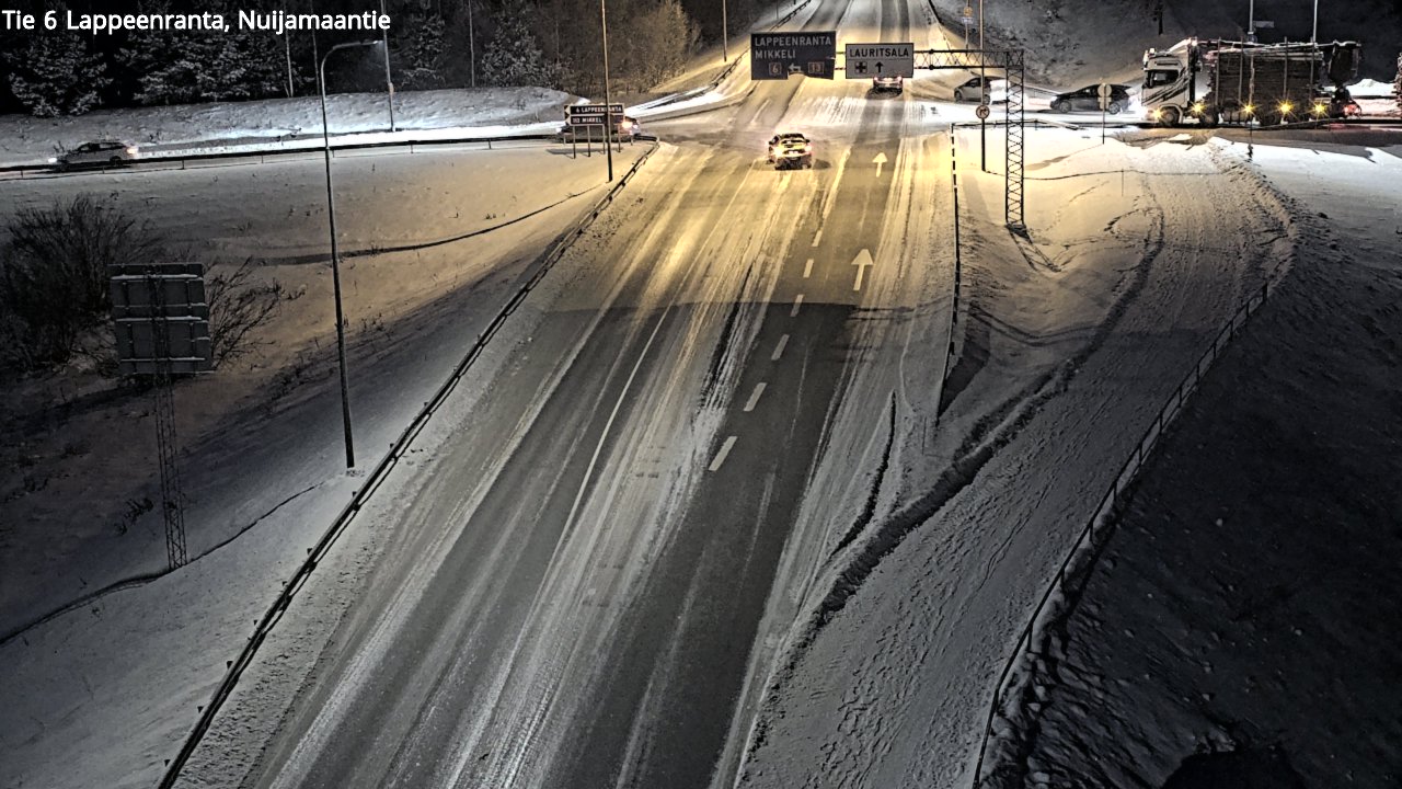 Kelikamerat Kuva Tie 6 Lappeenranta, Nuijamaantie, Lappeenranta, Etelä-Karjala