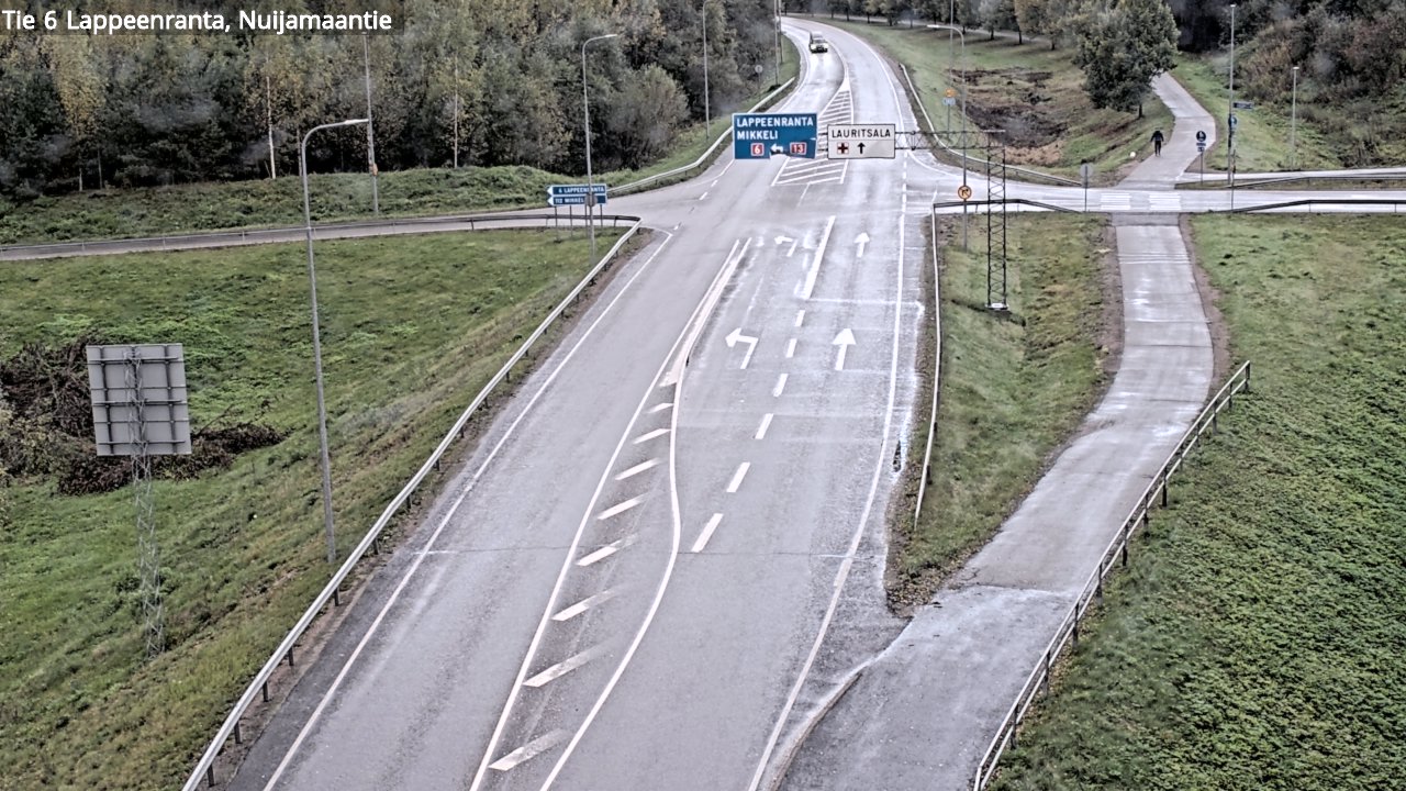 Kelikamerat Kuva Tie 6 Lappeenranta, Nuijamaantie, Lappeenranta, Etelä-Karjala