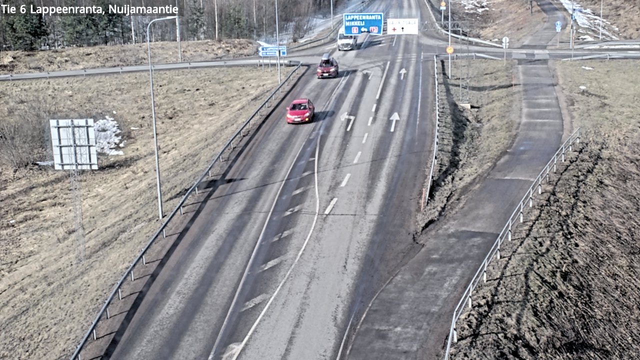 Kelikamerat Kuva Tie 6 Lappeenranta, Nuijamaantie, Lappeenranta, Etelä-Karjala