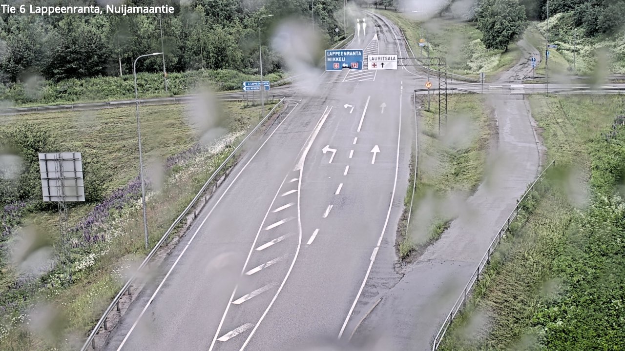 Kelikamerat Kuva Tie 6 Lappeenranta, Nuijamaantie, Lappeenranta, Etelä-Karjala