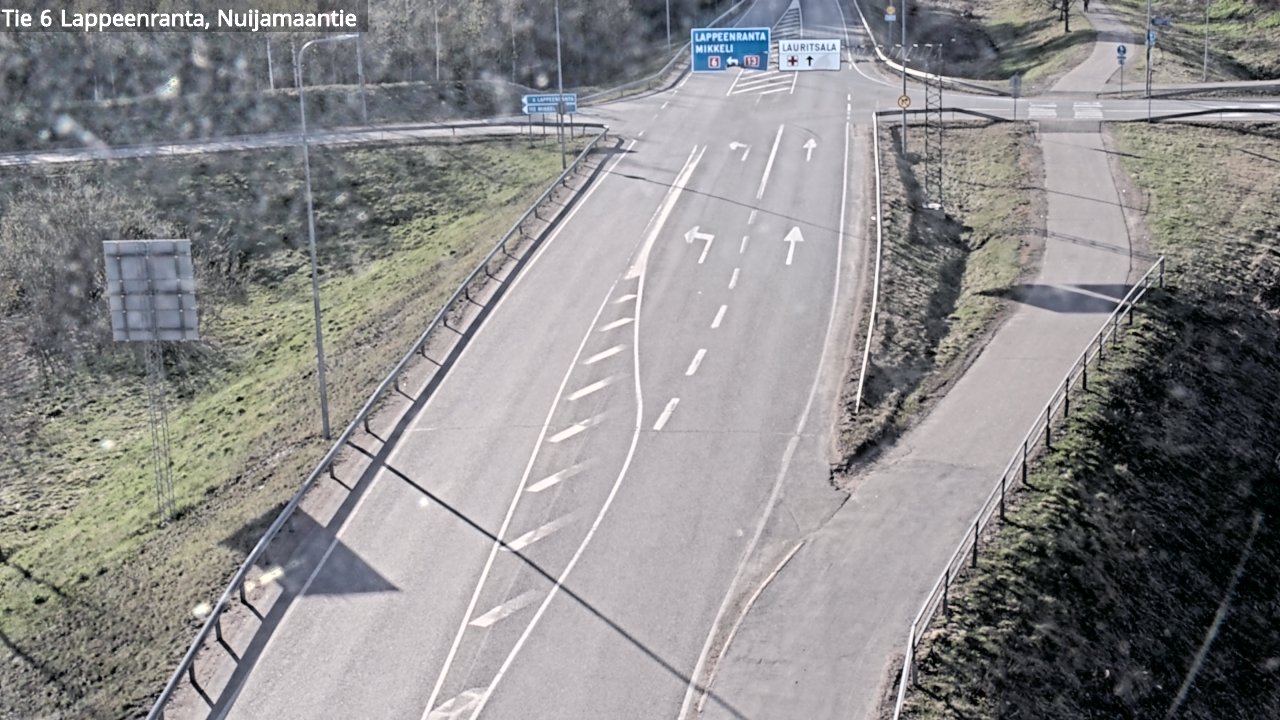 Kelikamerat Kuva Tie 6 Lappeenranta, Nuijamaantie, Lappeenranta, Etelä-Karjala