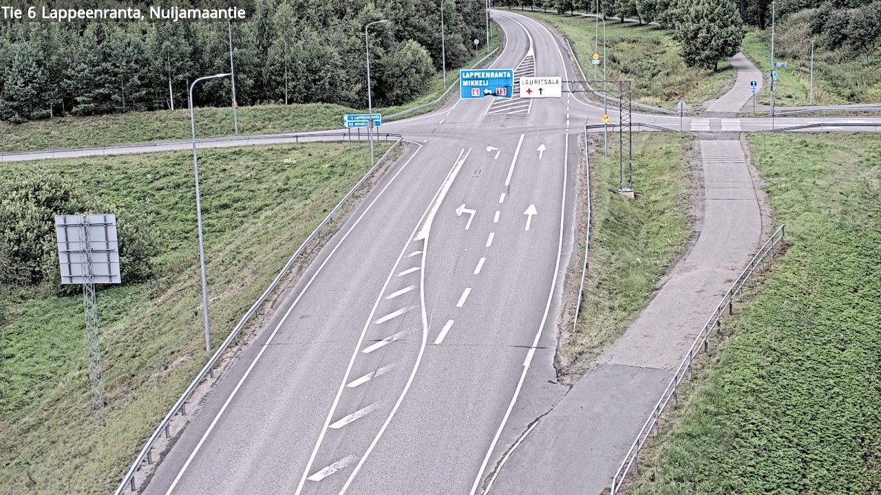 Kelikamerat Kuva Tie 6 Lappeenranta, Nuijamaantie, Lappeenranta, Etelä-Karjala
