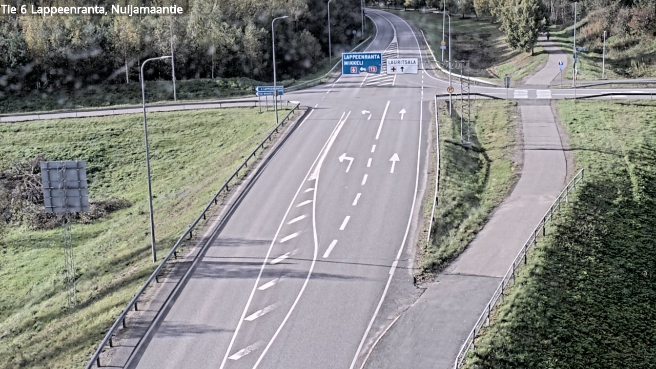 Kelikamerat Kuva Tie 6 Lappeenranta, Nuijamaantie, Lappeenranta, Etelä-Karjala