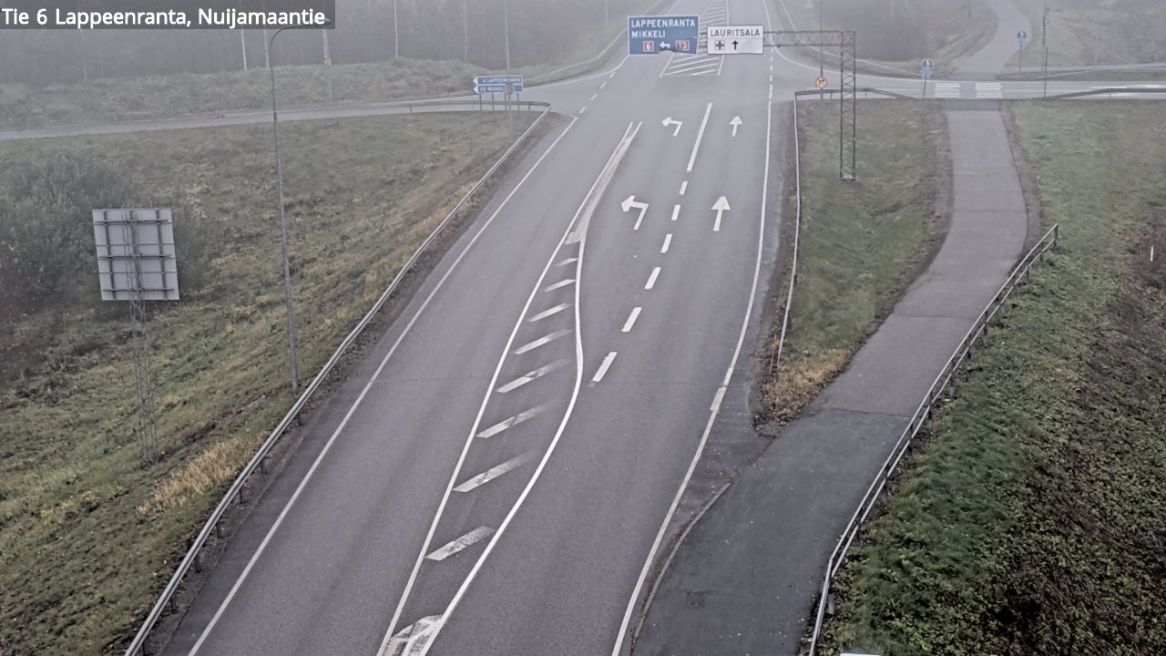 Kelikamerat Kuva Tie 6 Lappeenranta, Nuijamaantie, Lappeenranta, Etelä-Karjala