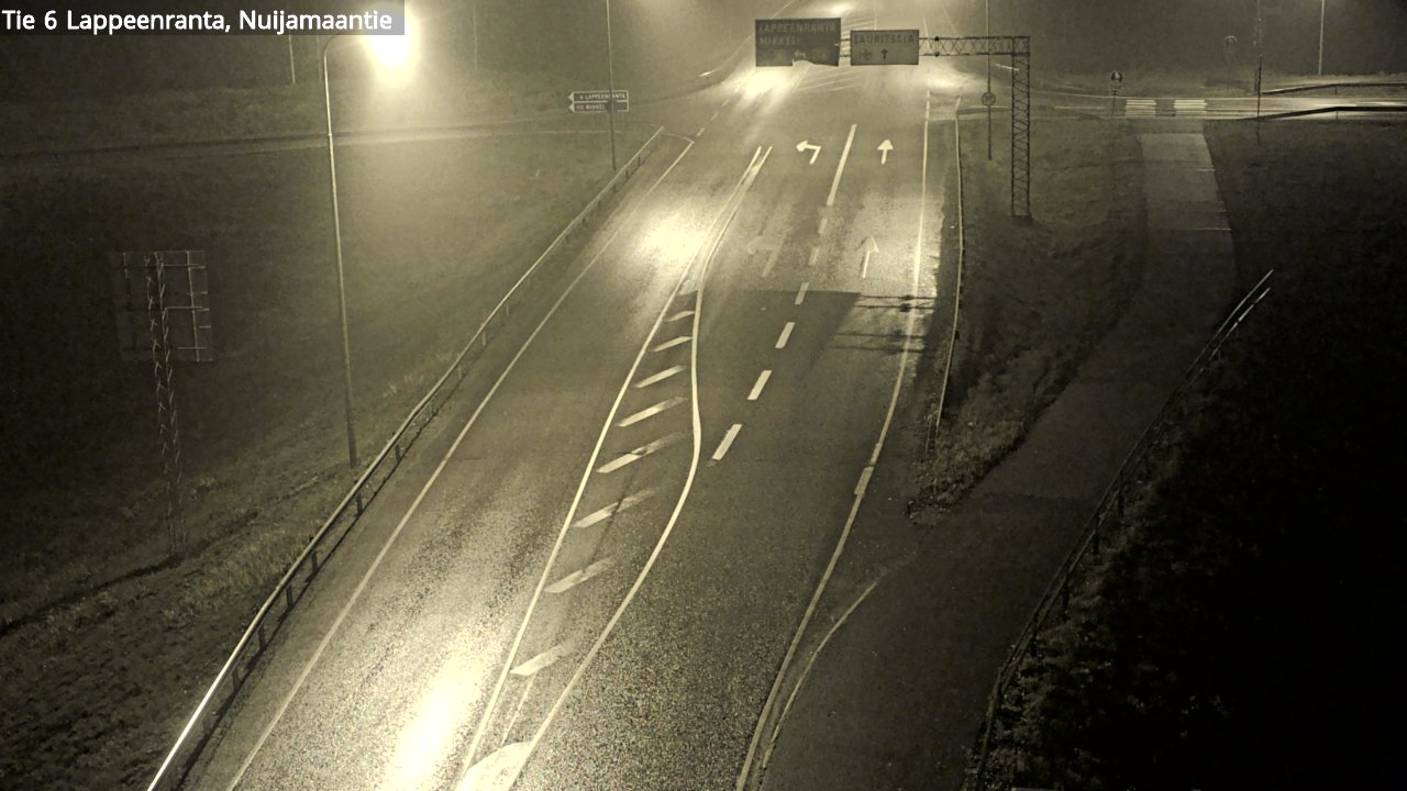 Kelikamerat Kuva Tie 6 Lappeenranta, Nuijamaantie, Lappeenranta, Etelä-Karjala