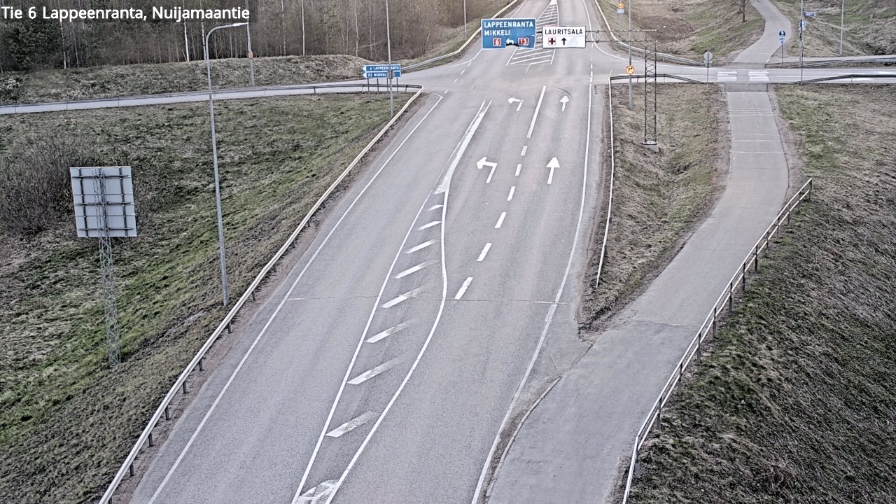 Kelikamerat Kuva Tie 6 Lappeenranta, Nuijamaantie, Lappeenranta, Etelä-Karjala