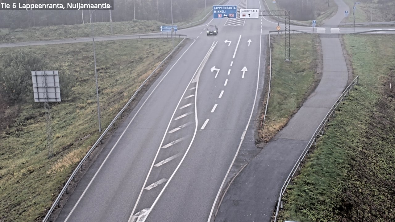 Kelikamerat Kuva Tie 6 Lappeenranta, Nuijamaantie, Lappeenranta, Etelä-Karjala