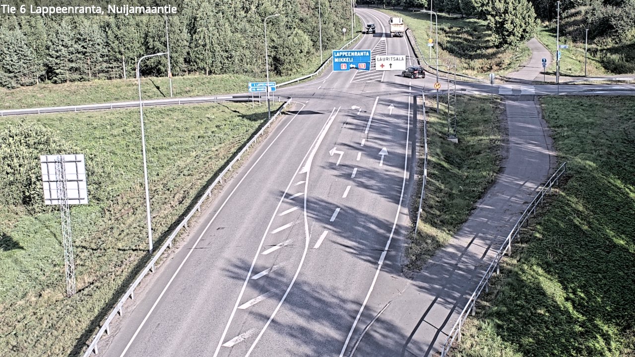 Kelikamerat Kuva Tie 6 Lappeenranta, Nuijamaantie, Lappeenranta, Etelä-Karjala