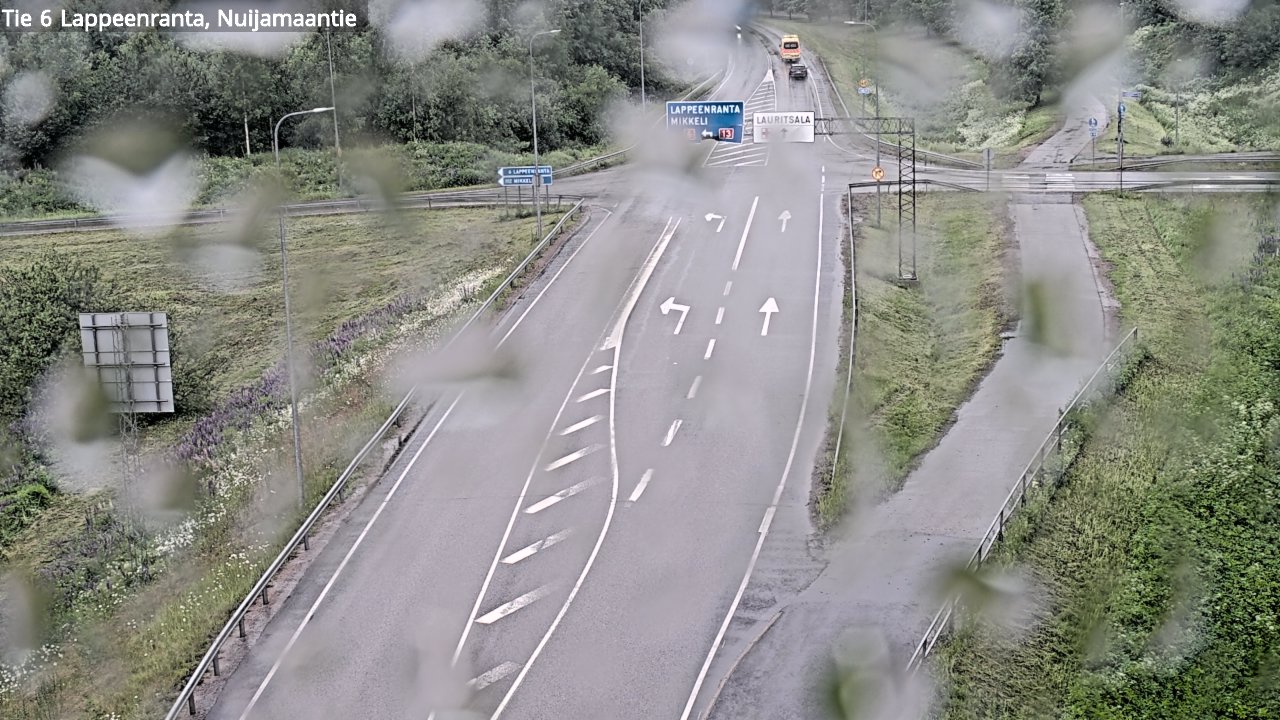 Kelikamerat Kuva Tie 6 Lappeenranta, Nuijamaantie, Lappeenranta, Etelä-Karjala