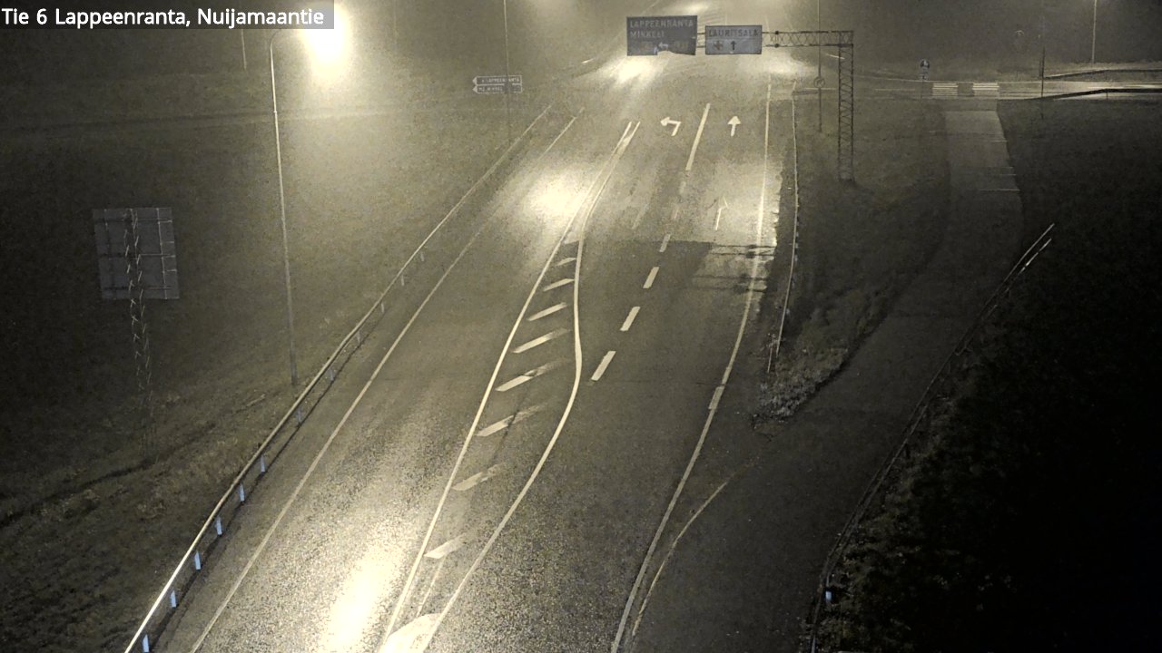 Kelikamerat Kuva Tie 6 Lappeenranta, Nuijamaantie, Lappeenranta, Etelä-Karjala