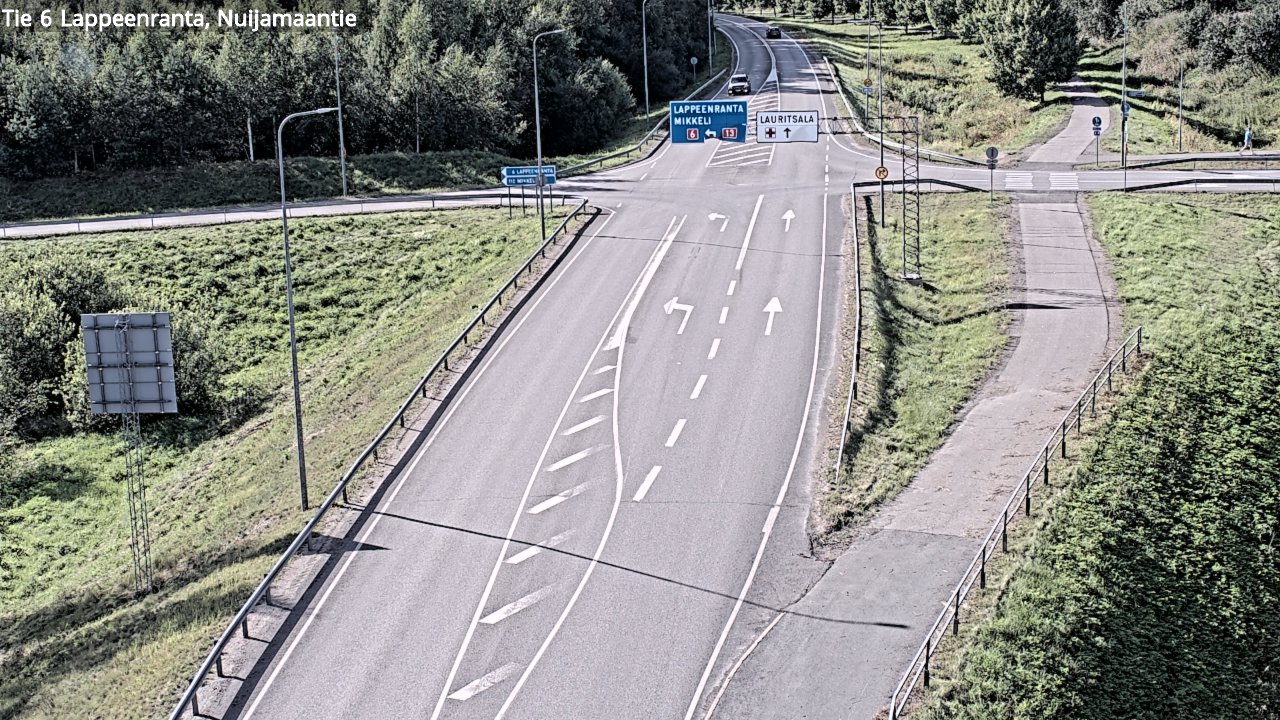 Kelikamerat Kuva Tie 6 Lappeenranta, Nuijamaantie, Lappeenranta, Etelä-Karjala