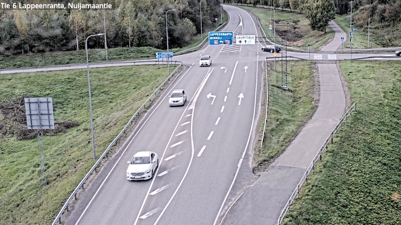 Kelikamerat Kuva Tie 6 Lappeenranta, Nuijamaantie, Lappeenranta, Etelä-Karjala