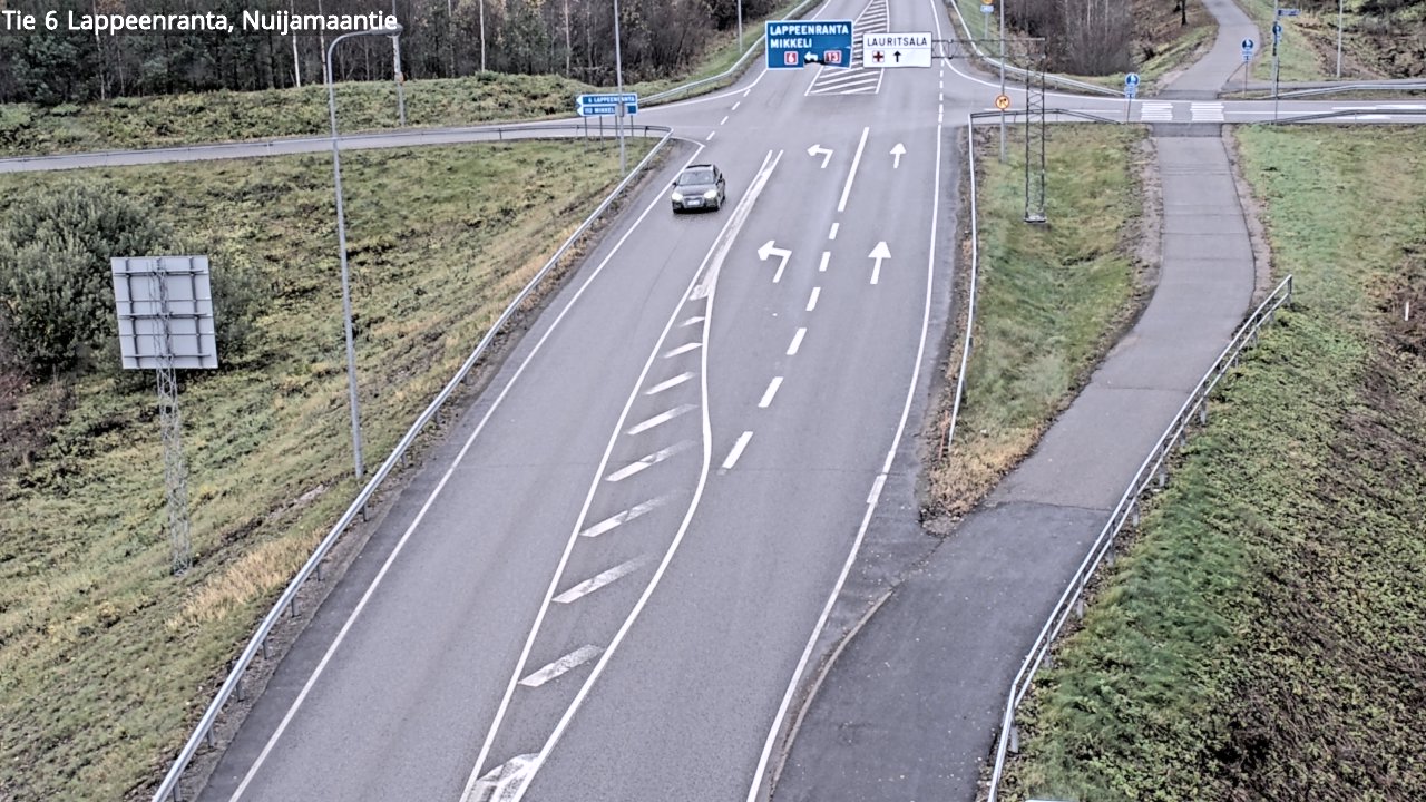 Kelikamerat Kuva Tie 6 Lappeenranta, Nuijamaantie, Lappeenranta, Etelä-Karjala