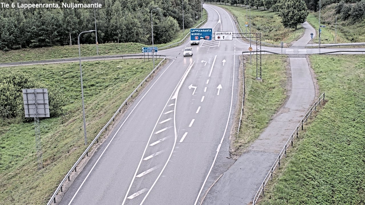 Kelikamerat Kuva Tie 6 Lappeenranta, Nuijamaantie, Lappeenranta, Etelä-Karjala